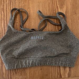 NOBULL Women's Charcoal Sports Bra